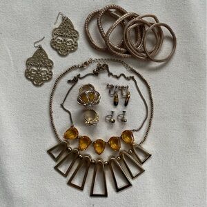 Jewelry Bundle - Gold & Yellow